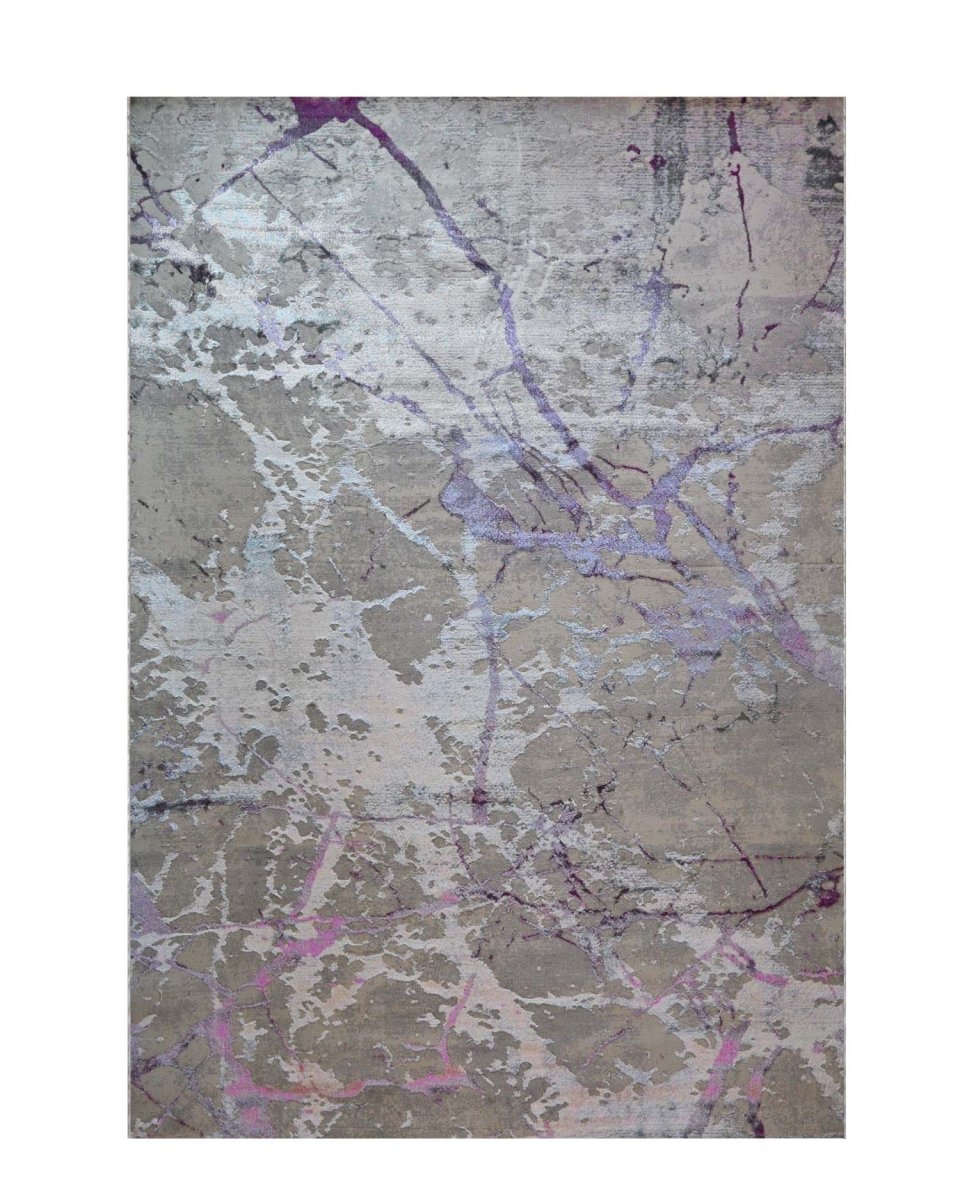 Arte 6093A Gris Lila | Alfombra Kodaz Carpet