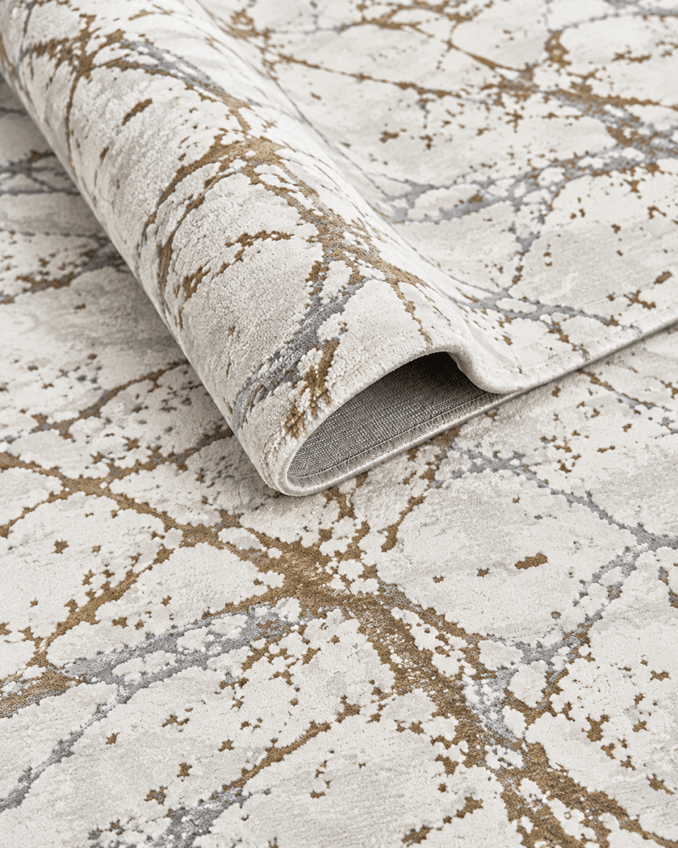 Arte 9018 Blanco Dorado - Kodaz CarpetKodaz Carpet