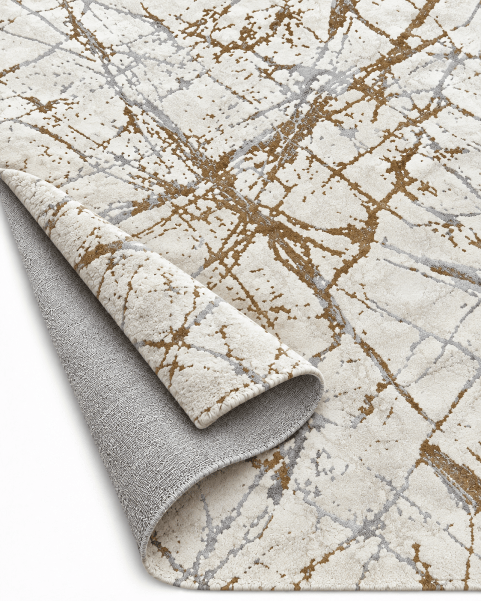 Arte 9018 Blanco Dorado - Kodaz CarpetKodaz Carpet