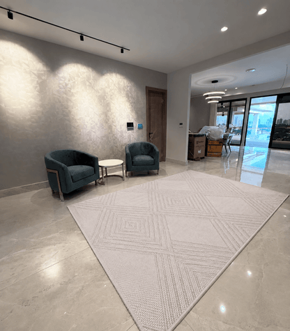 Athena 001 Blanco Hueso - Kodaz CarpetKodaz Carpet