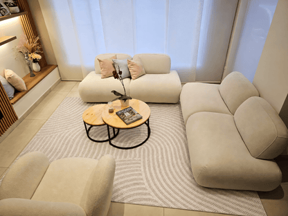 Athena 120 Blanco Hueso - Kodaz CarpetKodaz Carpet
