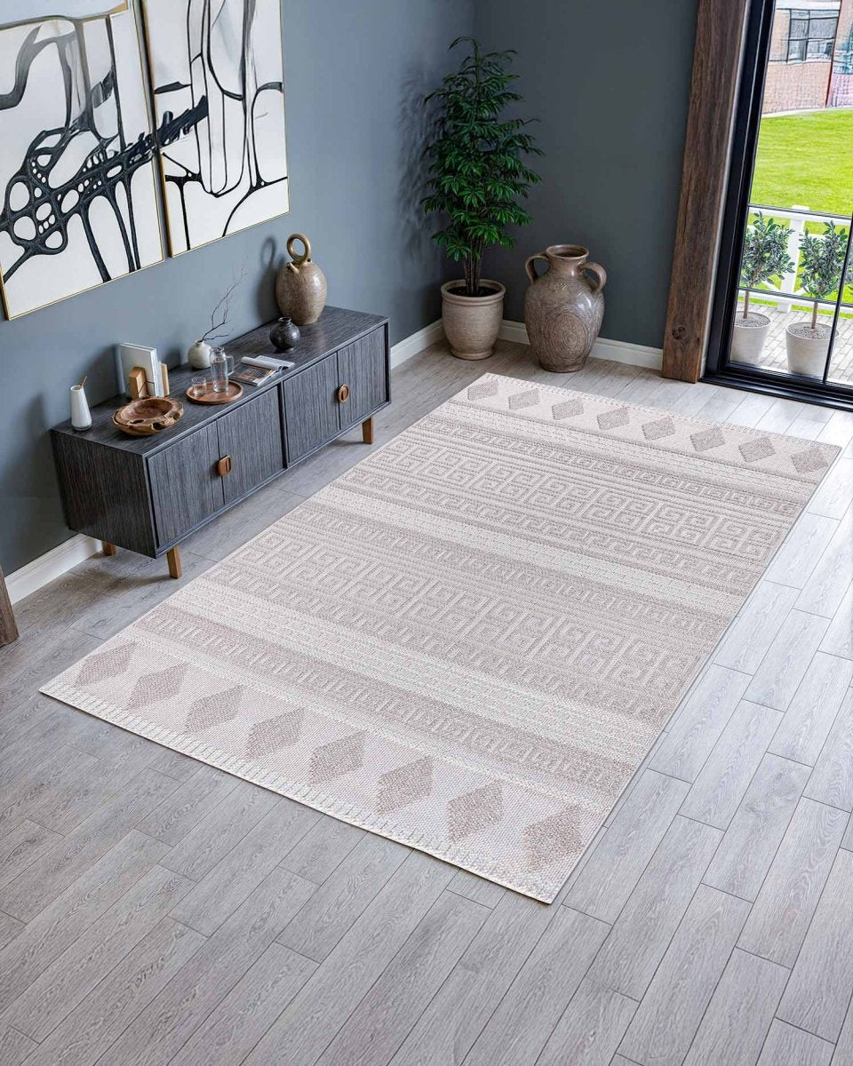 Athena 220 Beige - Kodaz CarpetKodaz Carpet
