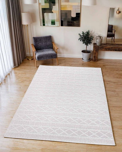 Athena 385 Blanco Hueso - Kodaz CarpetKodaz Carpet