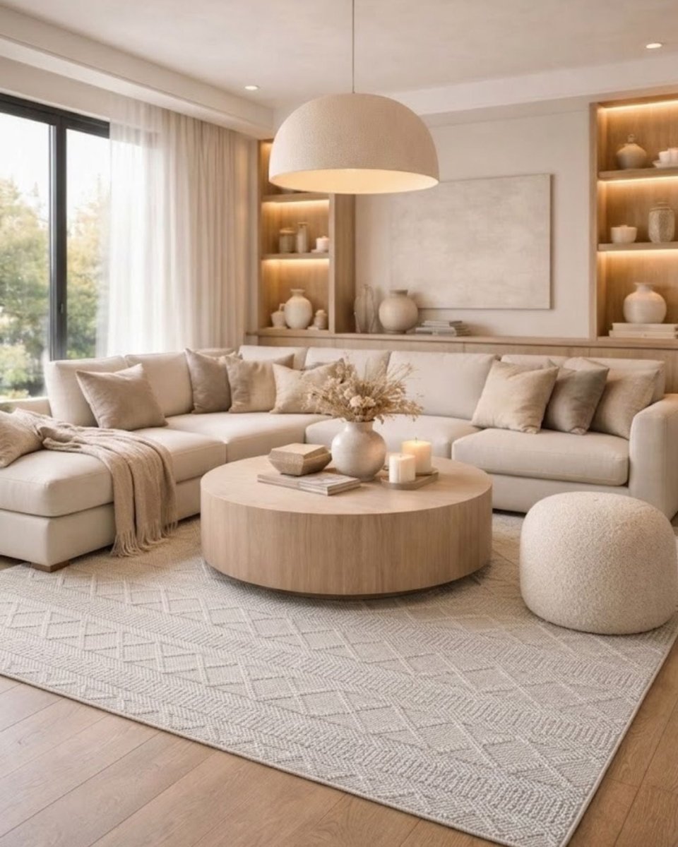 Athena 385 Blanco Hueso - Kodaz CarpetKodaz Carpet