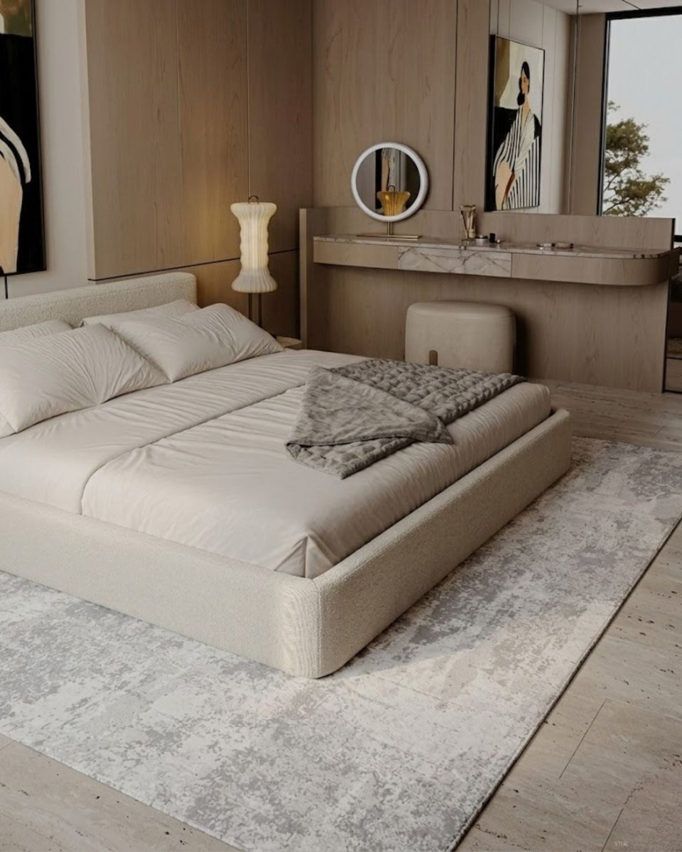 Beta 2876 Blanco Gris - Kodaz CarpetKodaz Carpet