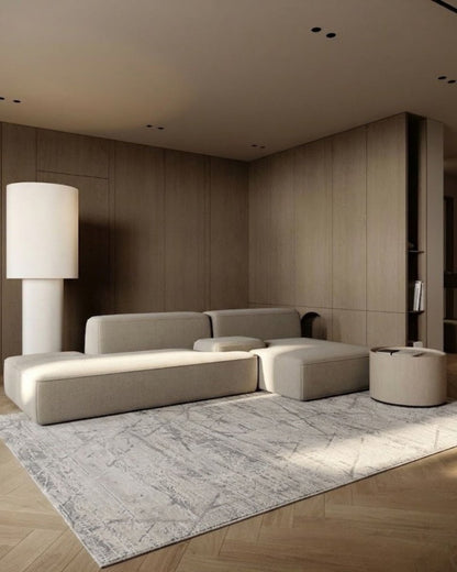 Beta 3901 Blanco Plateado - Kodaz CarpetKodaz Carpet