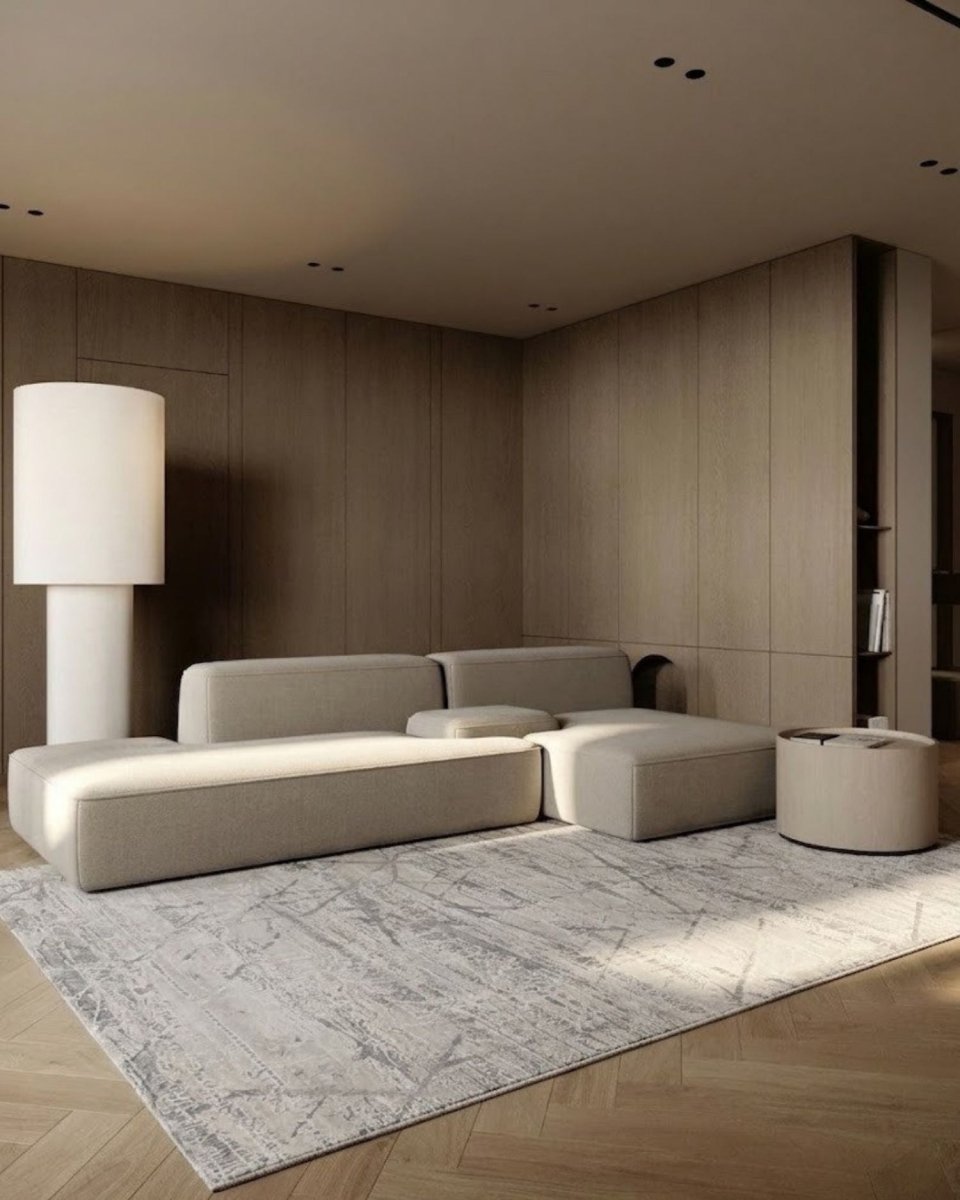 Beta 3901 Blanco Plateado - Kodaz CarpetKodaz Carpet