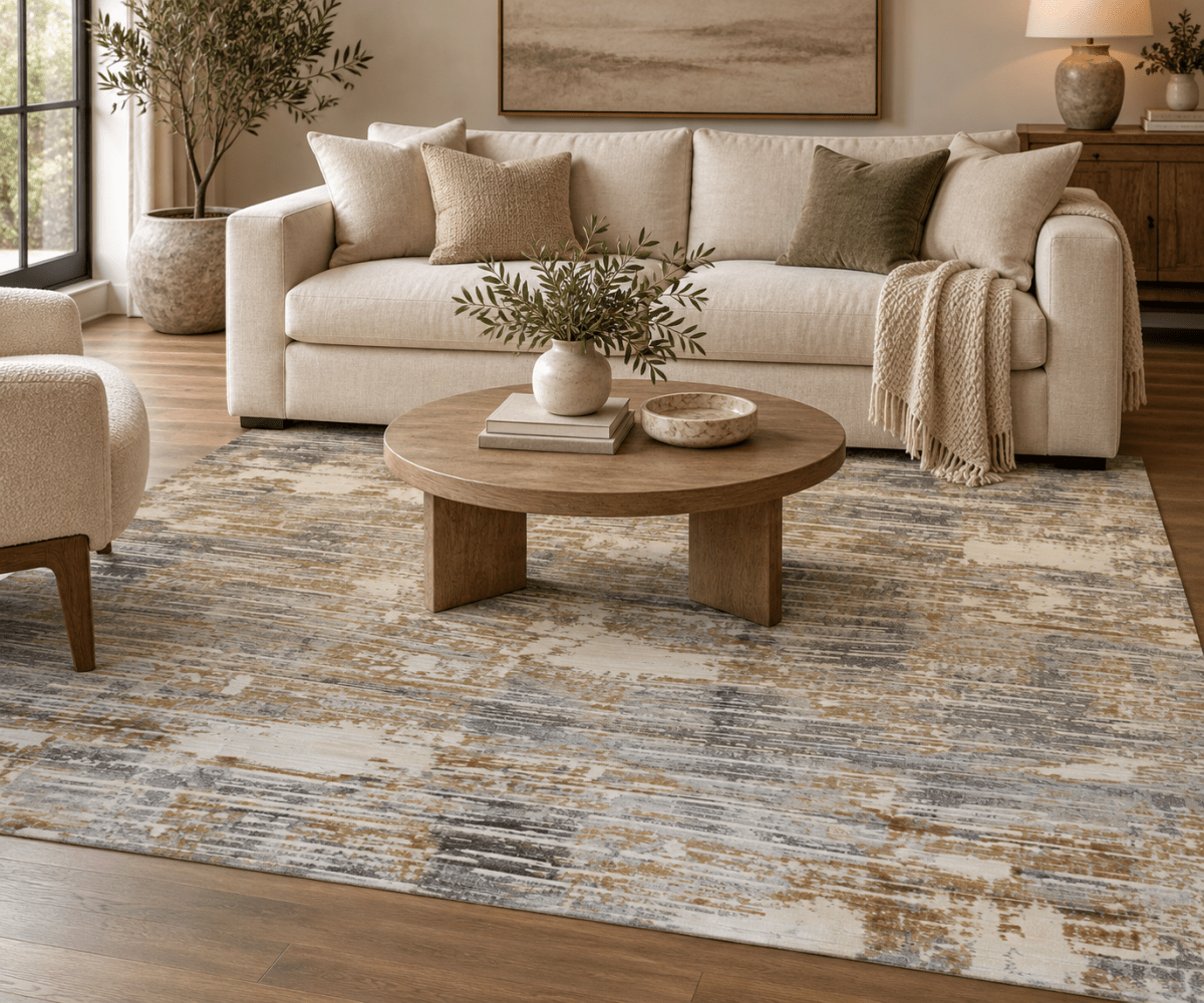 Carmel 30400 Gris Dorado | Alfombra - Kodaz CarpetKodaz Carpet