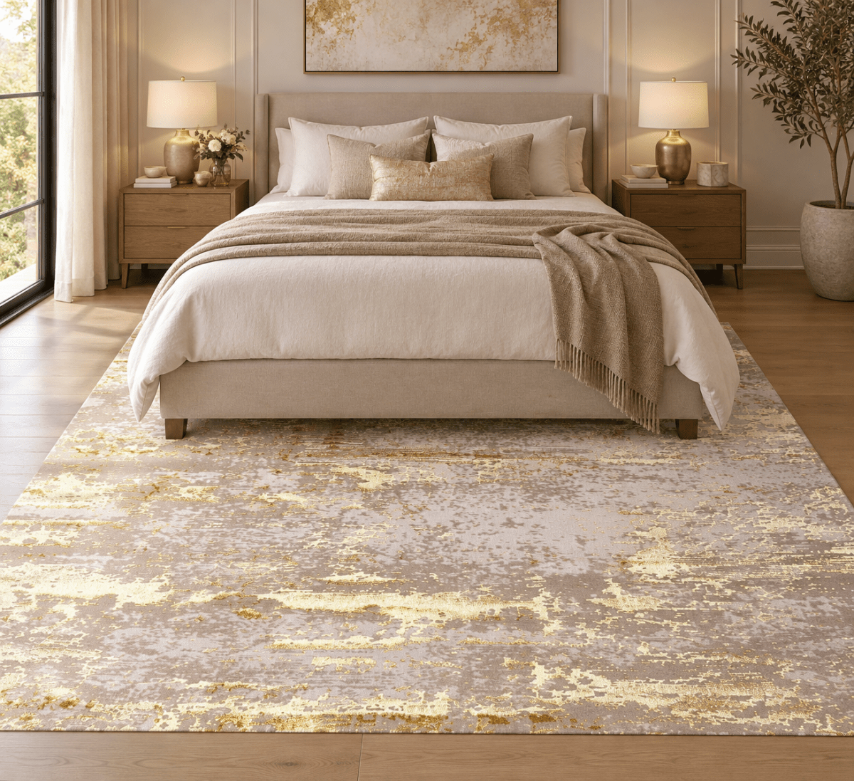 Delta 147 Beige Dorado - Kodaz CarpetKodaz Carpet