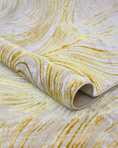 Delta 341 Beige Dorado | Alfombra Kodaz Carpet