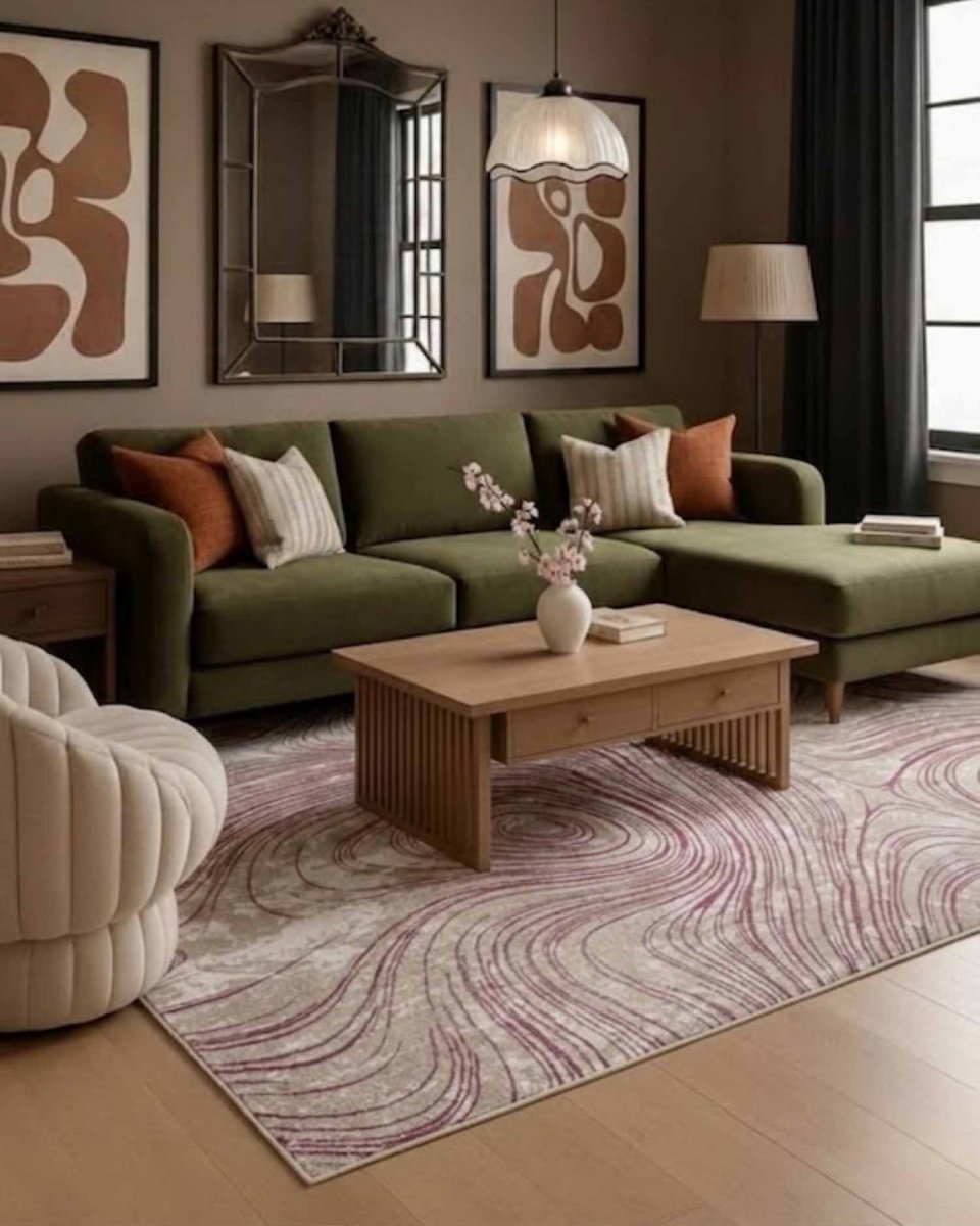 Delta 341A Beige Rosado | Alfombra - Kodaz CarpetKodaz Carpet