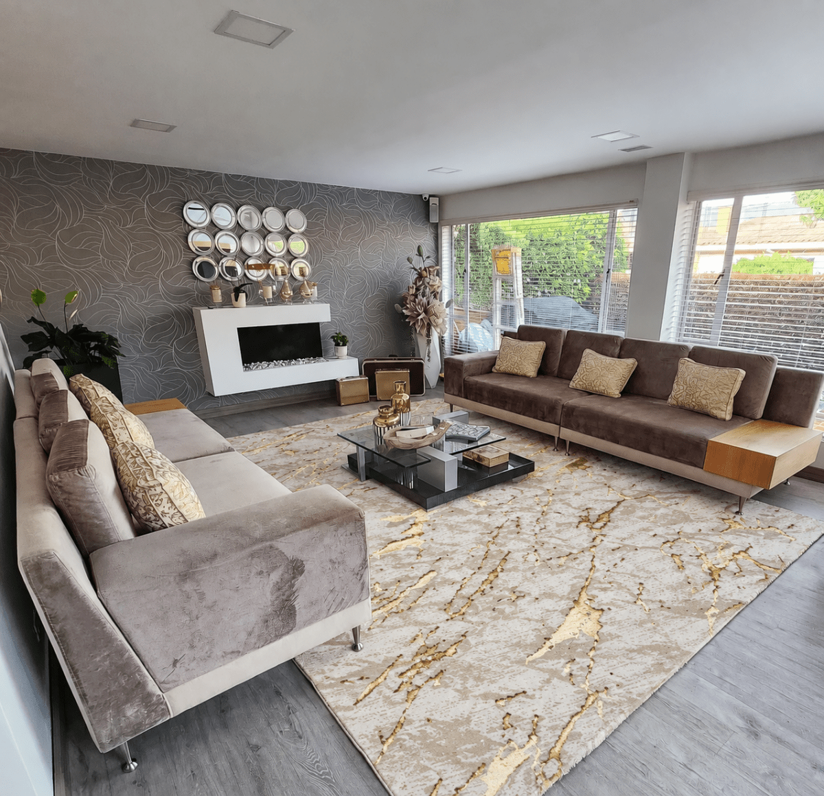 Delta 362 Beige / Dorado - Kodaz CarpetKodaz Carpet
