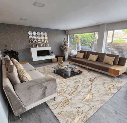 Delta 362 Beige / Dorado - Kodaz CarpetKodaz Carpet