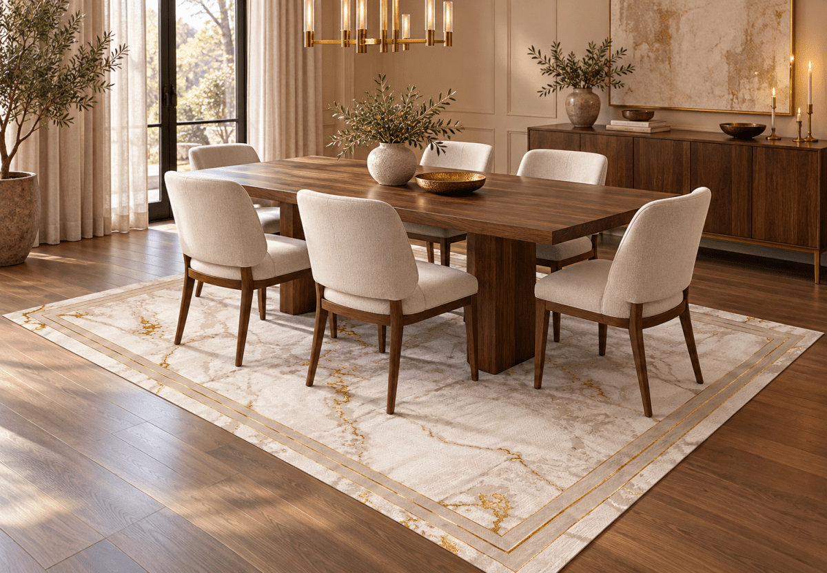 Delta 401 Beige / Dorado - Kodaz CarpetKodaz Carpet