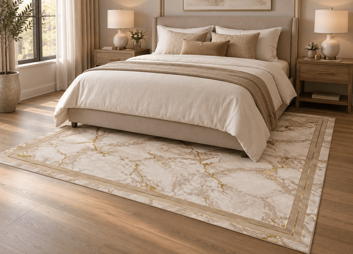 Delta 401 Beige / Dorado - Kodaz CarpetKodaz Carpet