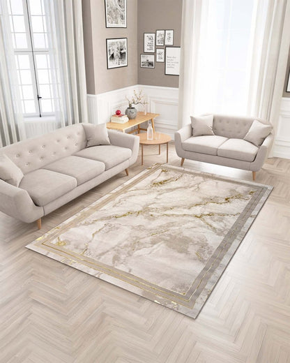 Alfombra Delta 401A Beige Dorado Kodaz Carpet