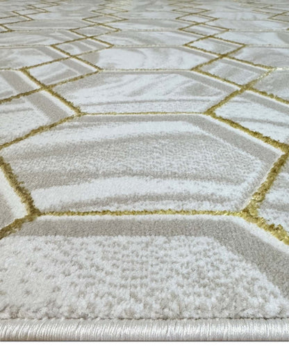 Alfombra Delta 545A Beige Dorado Kodaz Carpet