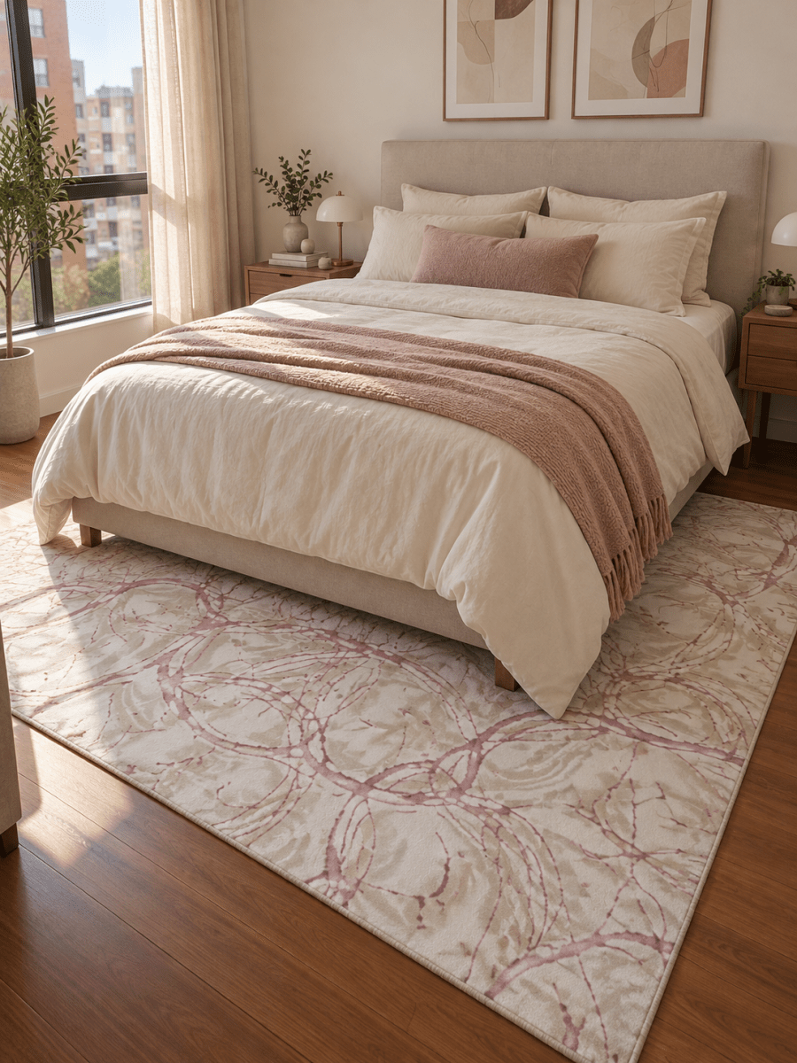 Delta 554 Beige Rosado - Kodaz CarpetKodaz Carpet