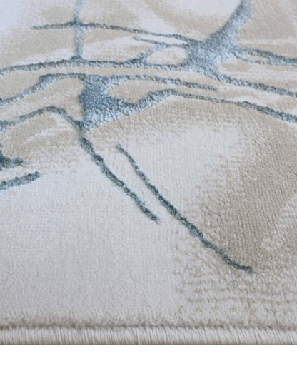 Delta 554A Beige Azul | Alfombra Kodaz Carpet