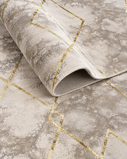 Delta 603 Beige / Dorado - Kodaz CarpetKodaz Carpet