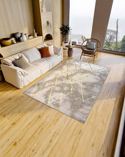 Alfombra Delta 603A Beige Dorado Kodaz Carpet