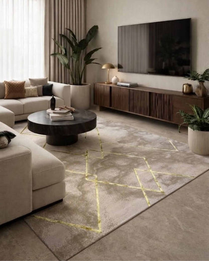 Delta 603A Beige Dorado | Alfombra - Kodaz CarpetKodaz Carpet