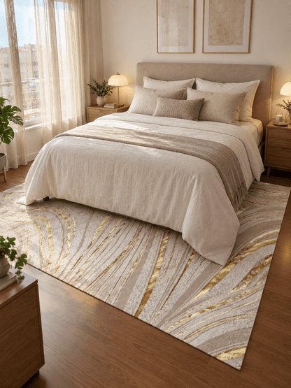 Delta 605 Beige / Dorado - Kodaz CarpetKodaz Carpet