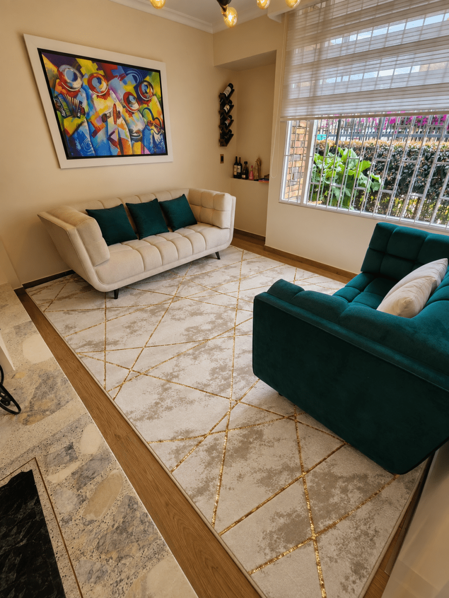 Delta 608 Beige / Dorado - Kodaz CarpetKodaz Carpet