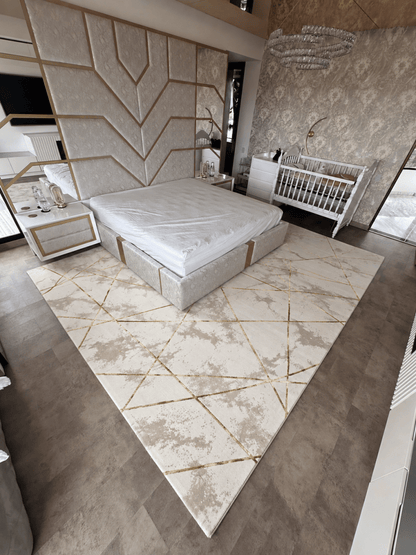 Delta 608 Beige / Dorado - Kodaz CarpetKodaz Carpet