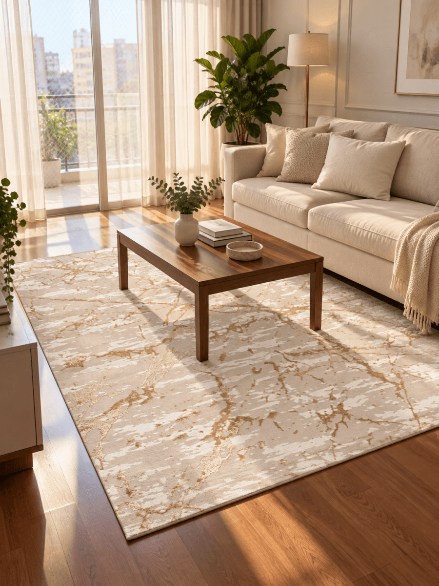 Gamma 142 Gold - Kodaz CarpetKodaz Carpet