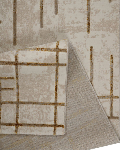 Alfombra Gamma 358A Beige Dorado Kodaz Carpet