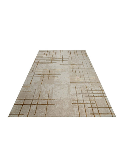 Alfombra Gamma 358A Beige Dorado Kodaz Carpet