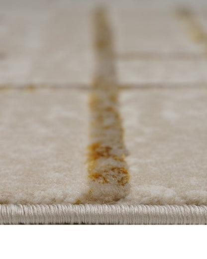 Alfombra Gamma 358A Beige Dorado Kodaz Carpet
