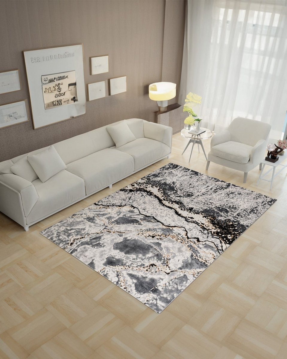 Gamma 414A Gris Dorado | Alfombra Kodaz Carpet