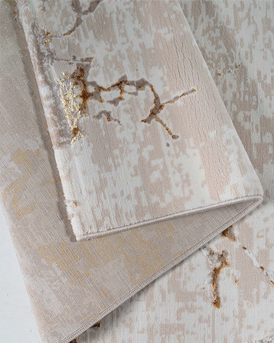 Alfombra Gamma 446A Beige Dorado Kodaz Carpet