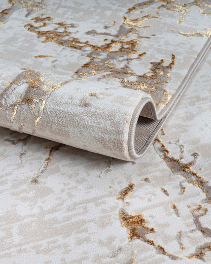 Alfombra Gamma 446A Beige Dorado Kodaz Carpet