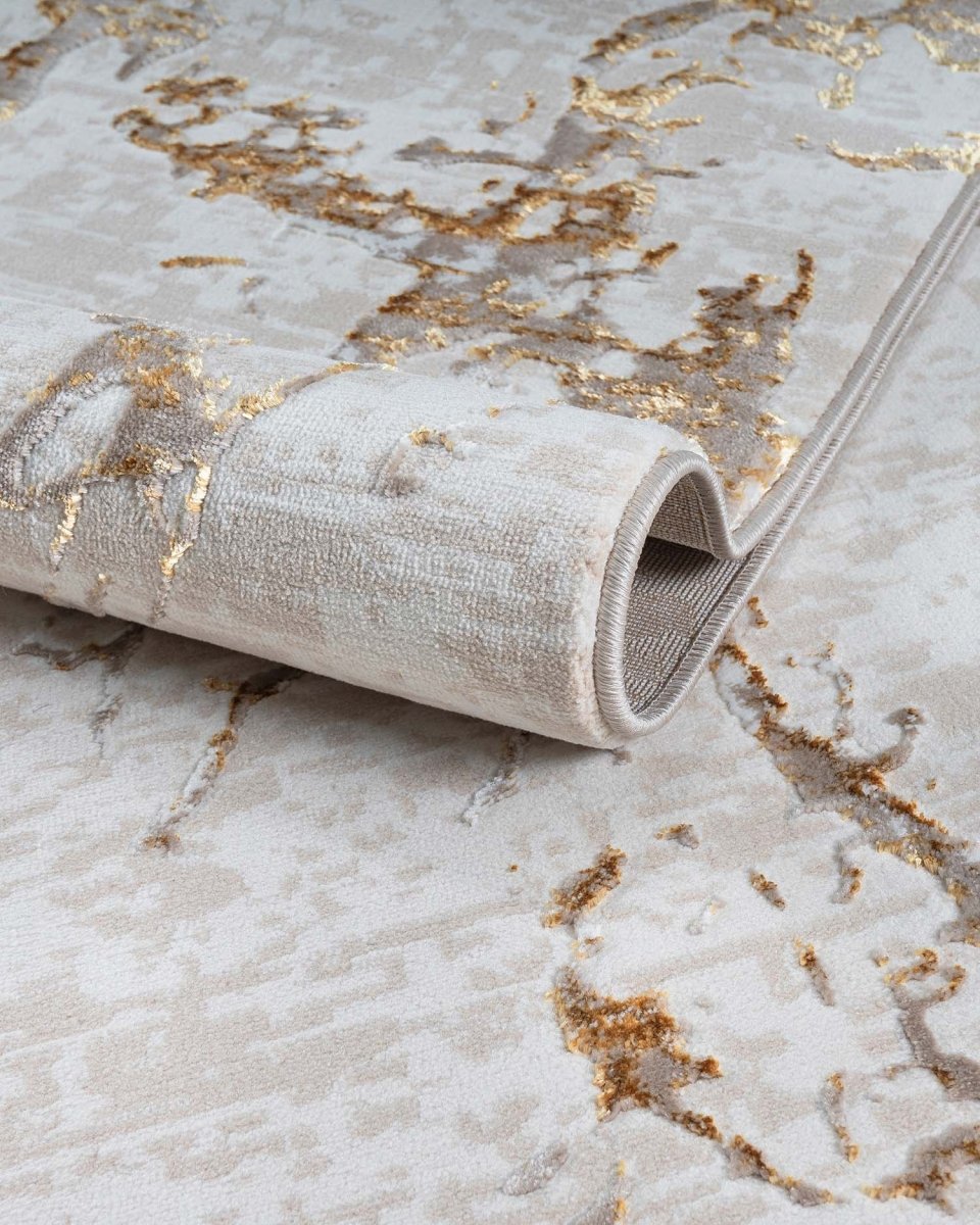 Alfombra Gamma 446A Beige Dorado Kodaz Carpet