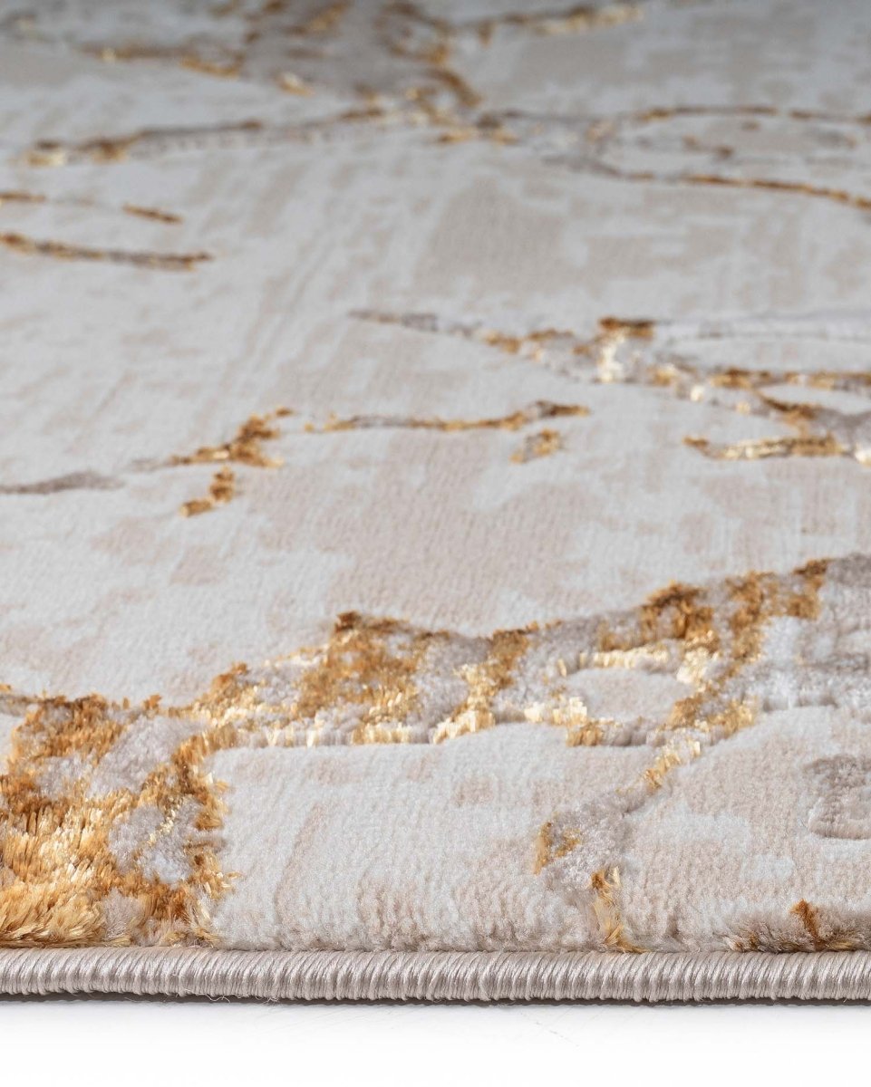 Alfombra Gamma 446A Beige Dorado Kodaz Carpet