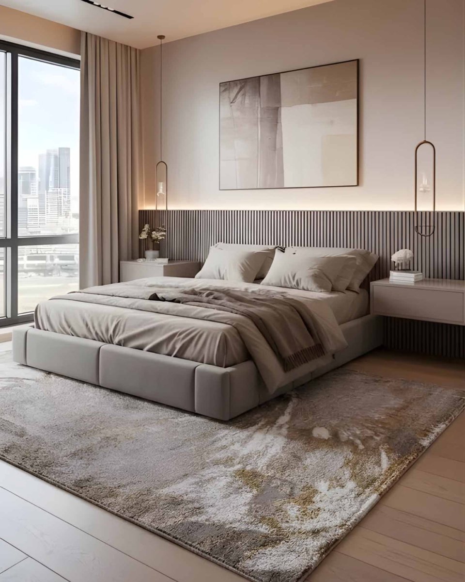 Gamma 507A Beige Dorado | Alfombra - Kodaz CarpetKodaz Carpet
