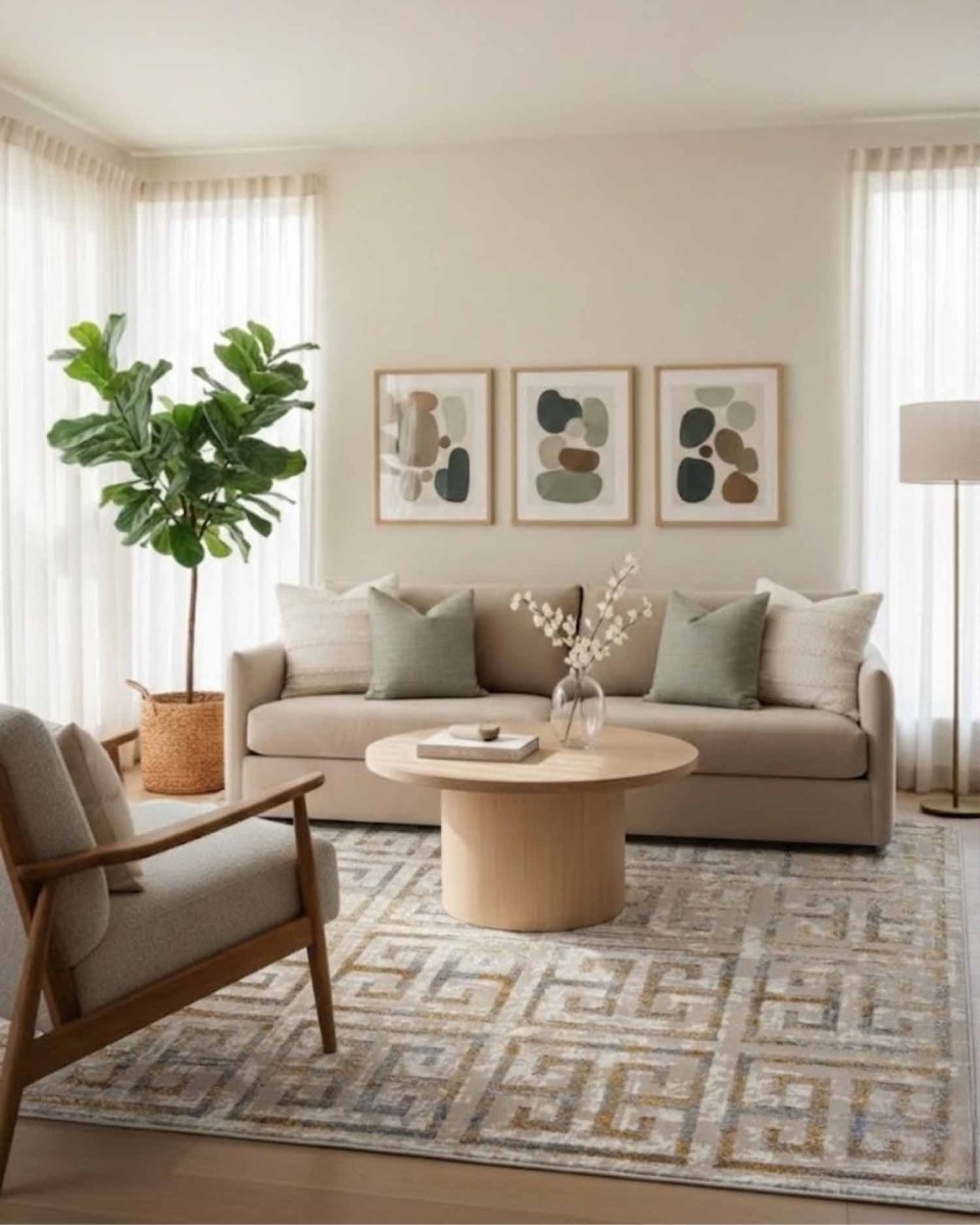 Gamma 631A Beige Dorado | Alfombra - Kodaz CarpetKodaz Carpet