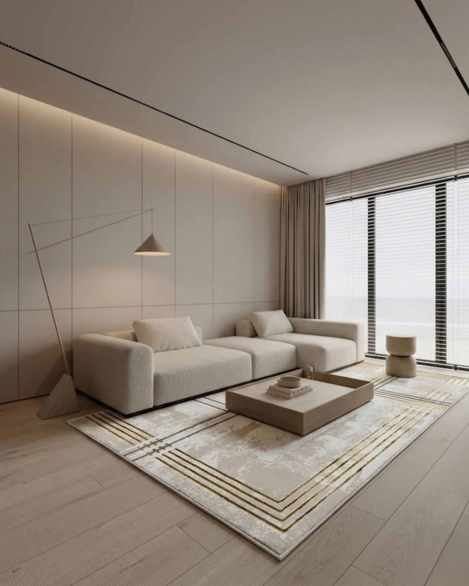 Gamma 634A Beige Dorado | Alfombra - Kodaz CarpetKodaz Carpet