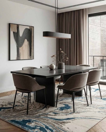 Gamma 691A Beige Azul | Alfombra - Kodaz CarpetKodaz Carpet