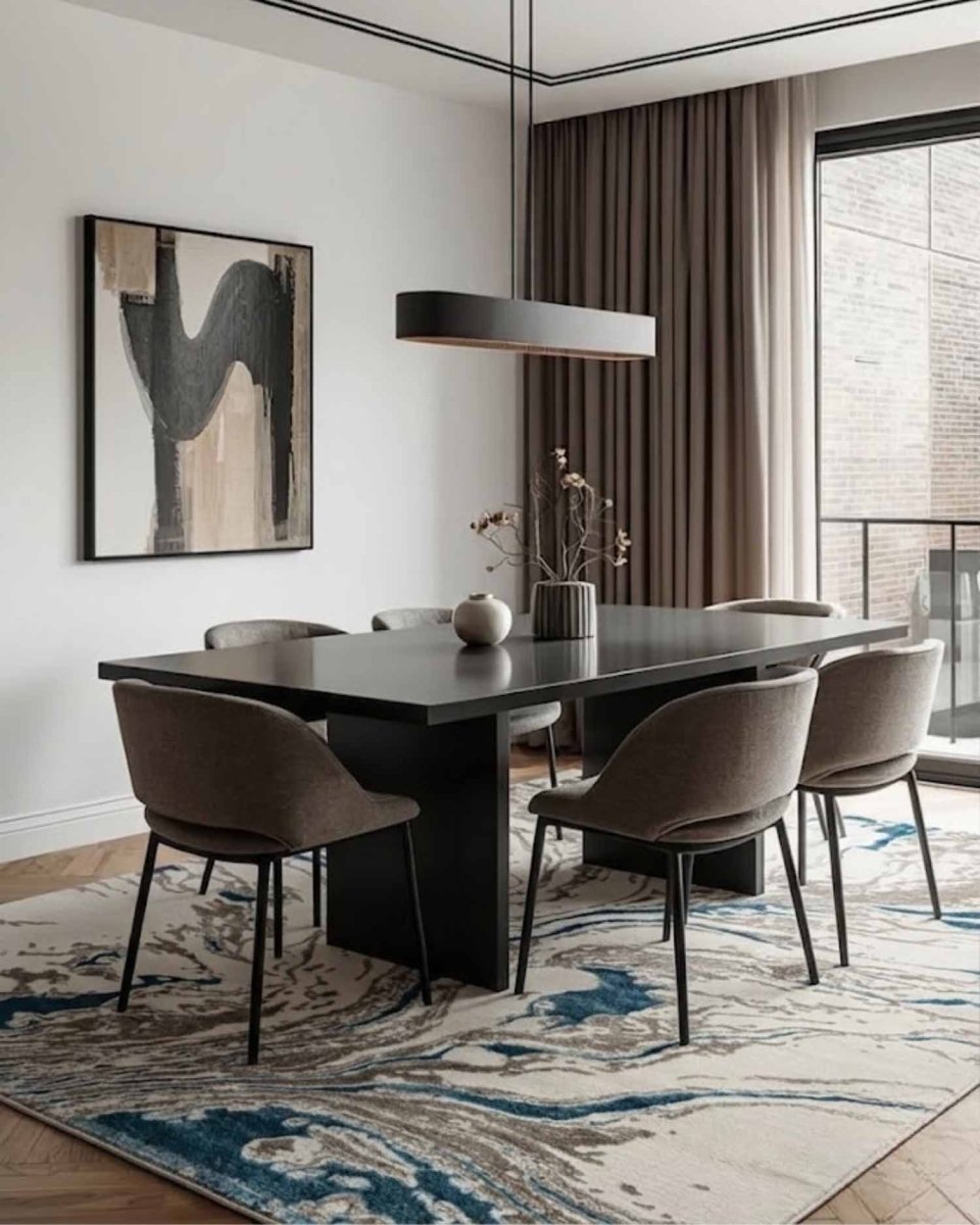 Gamma 691A Beige Azul | Alfombra - Kodaz CarpetKodaz Carpet