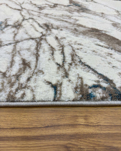 Gamma 692A Beige Azul | Alfombra Kodaz Carpet