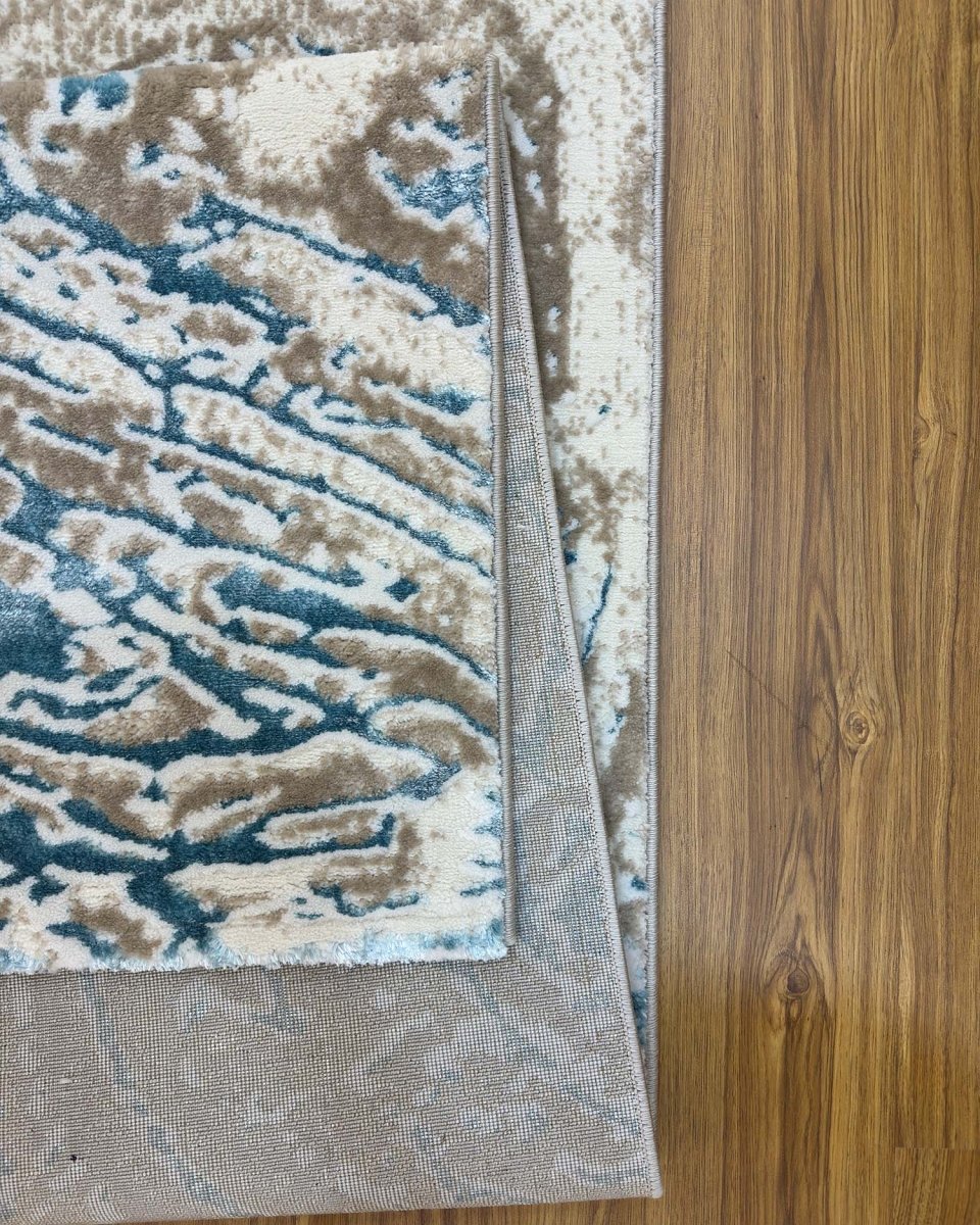 Gamma 696A Beige Azul | Alfombra Kodaz Carpet