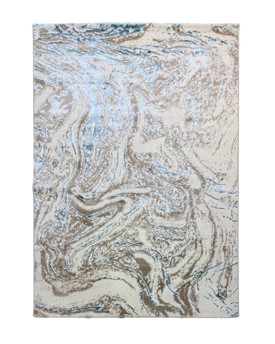 Gamma 696A Beige Azul | Alfombra Kodaz Carpet