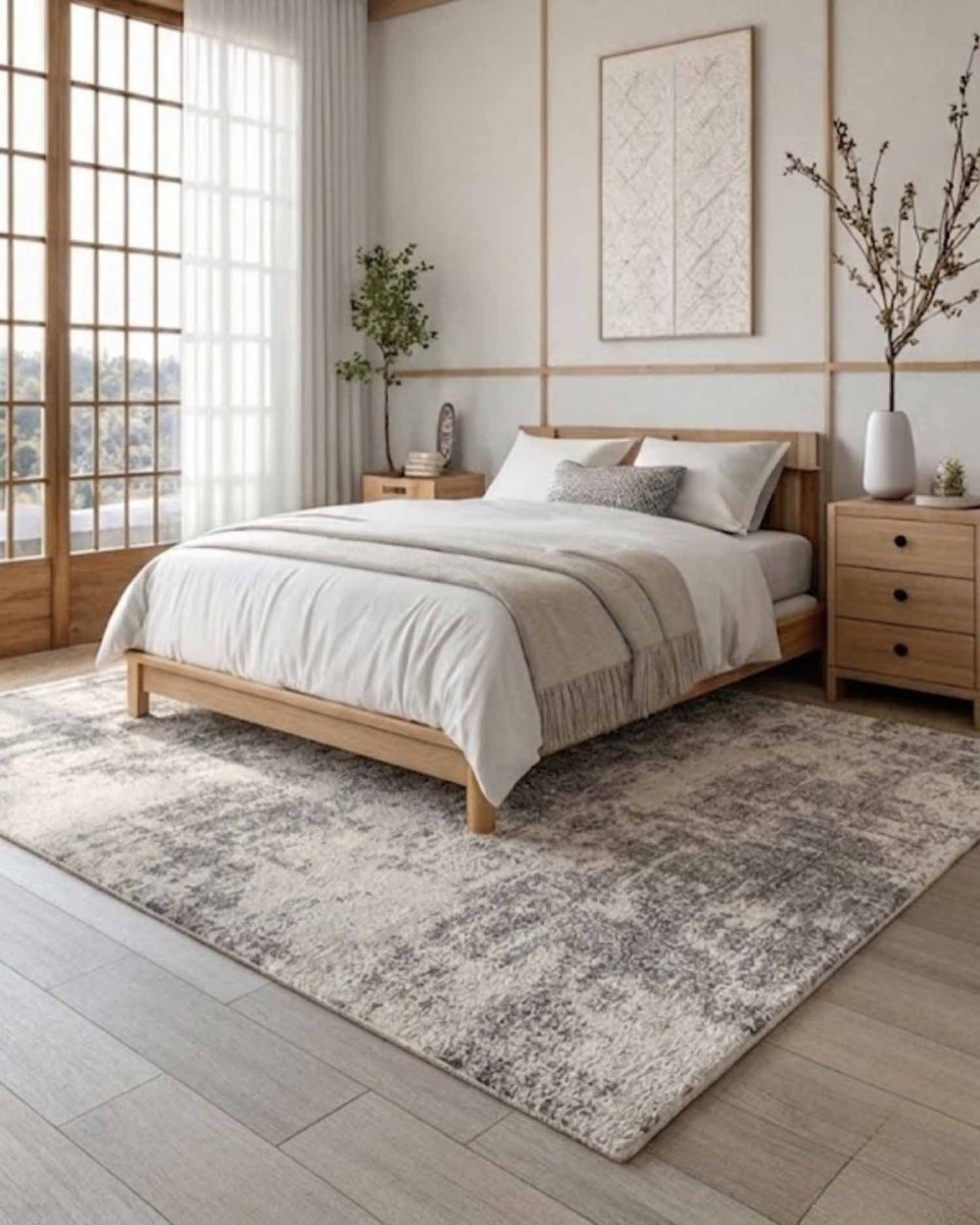 Gamma 742A Blanco Gris | Alfombra - Kodaz CarpetKodaz Carpet
