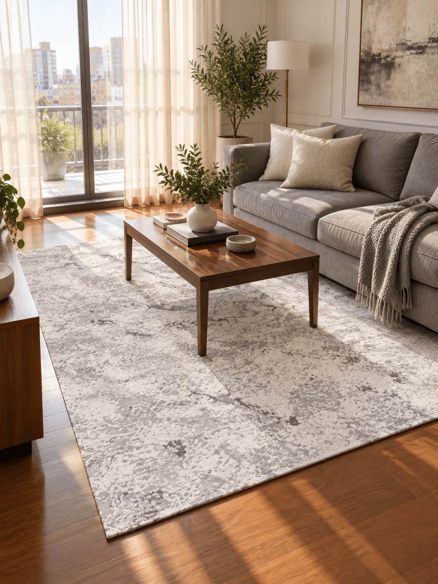Gamma 773 Blanco Gris - Kodaz CarpetKodaz Carpet