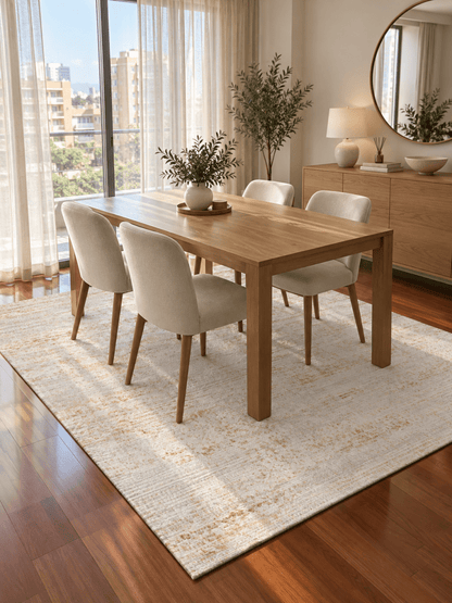 Gamma 780 Blanco Dorado - Kodaz CarpetKodaz Carpet