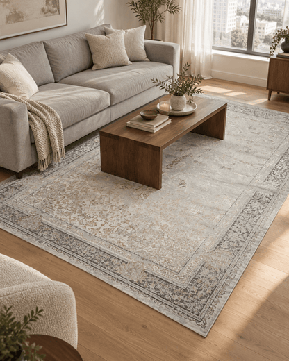 Icardi 1284 Gris Crema - Kodaz CarpetKodaz Carpet